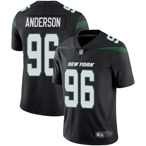 New York Jets Limited Black Men Henry Anderson Alternate Jersey NFL Football #96 Vapor Untouchable